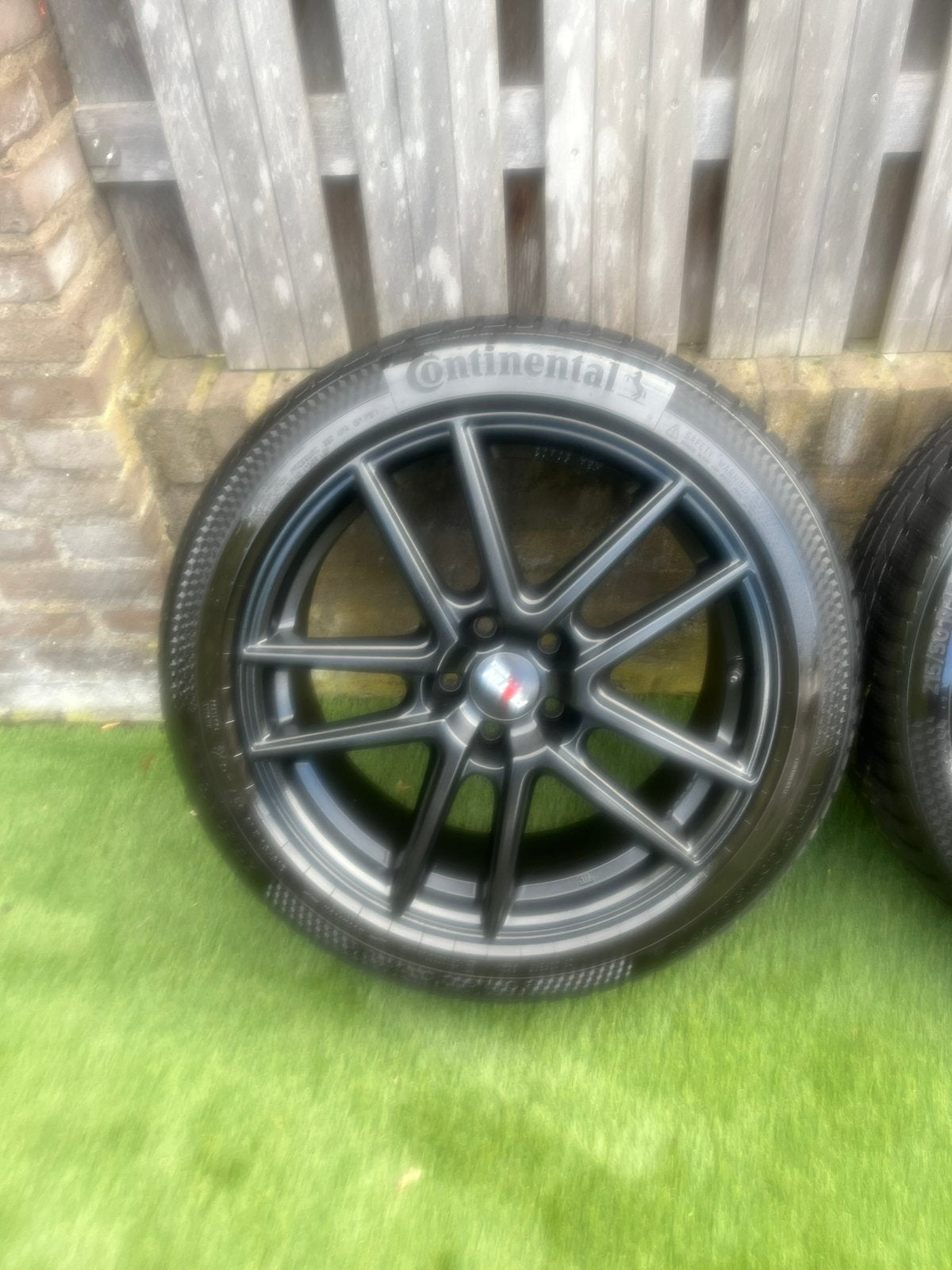 5x108, 8Jx18H2 Continental, maat 215/50R18 92V, DOT 3621, Ophalen, 18 inch, Banden en Velgen, Winterbanden