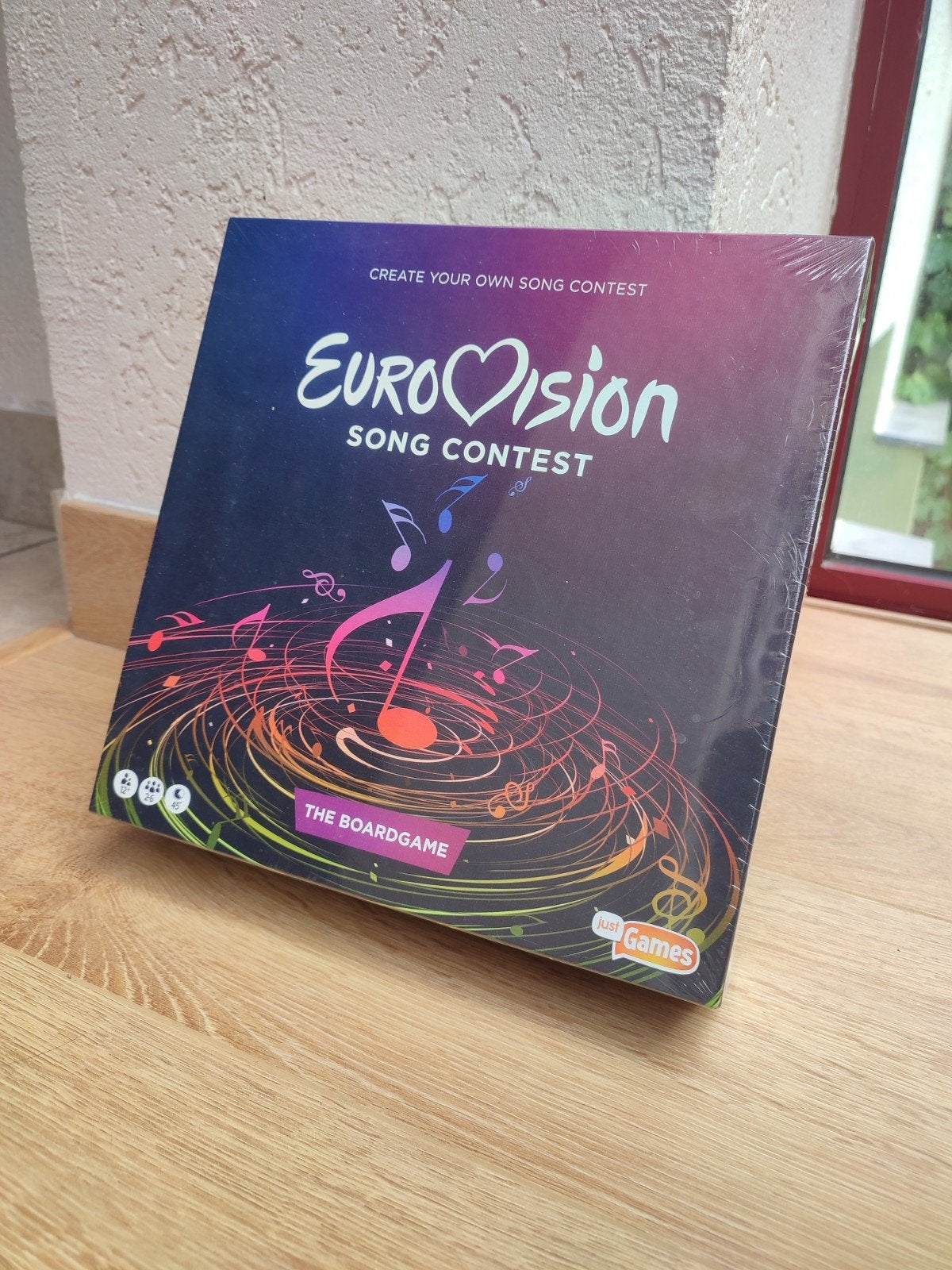 Eurovision bordspel Nieuw nog in plastiek, Enlèvement