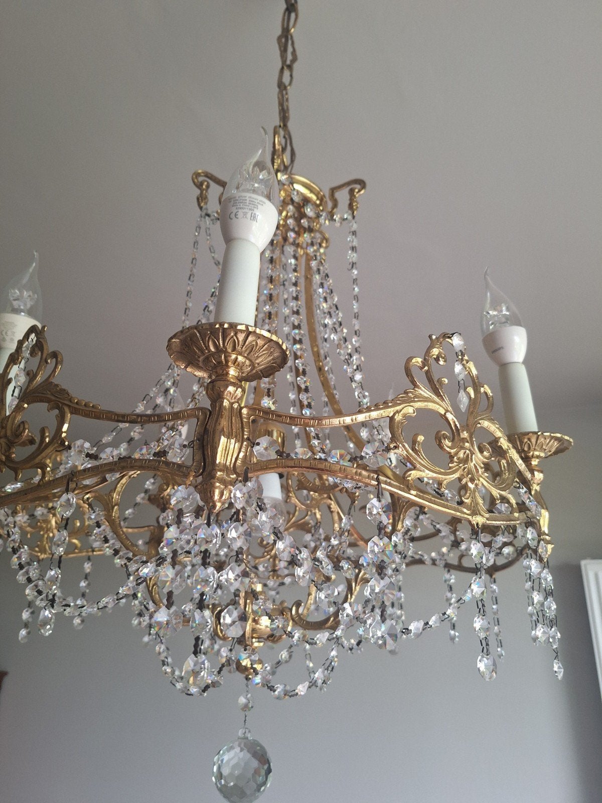 Luster, Huis en Inrichting, Lampen | Kroonluchters, Ophalen