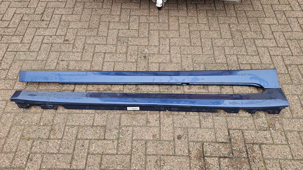 Originele Sideskirts set L+R BMW 5 serie G30 51777475603 517, -, Origine de la pièce connue, Utilisé, -