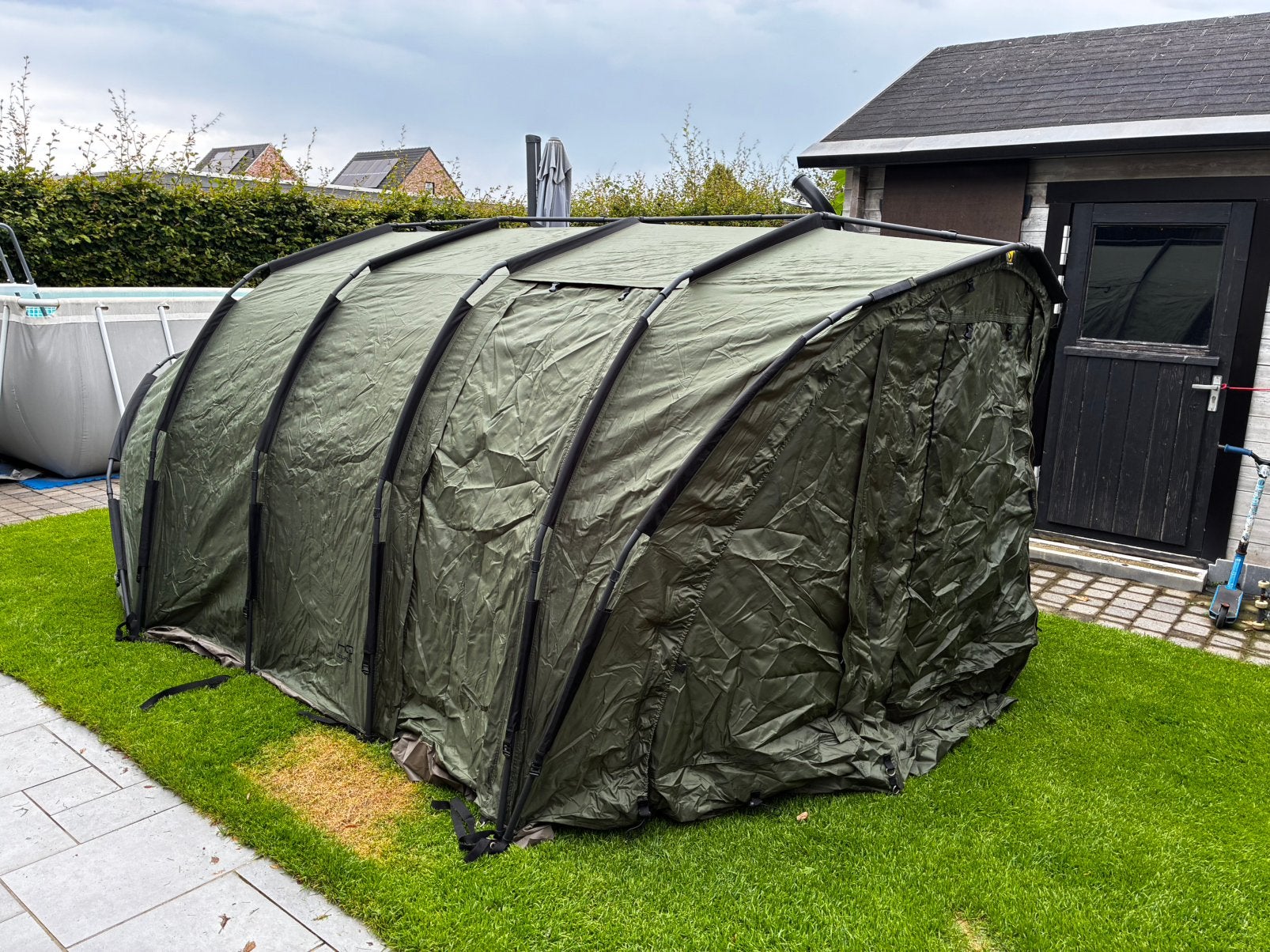 Tent Avid HQ euro. Met binnentent en winterskin. Nieuwstaat!, Ophalen, Zo goed als nieuw