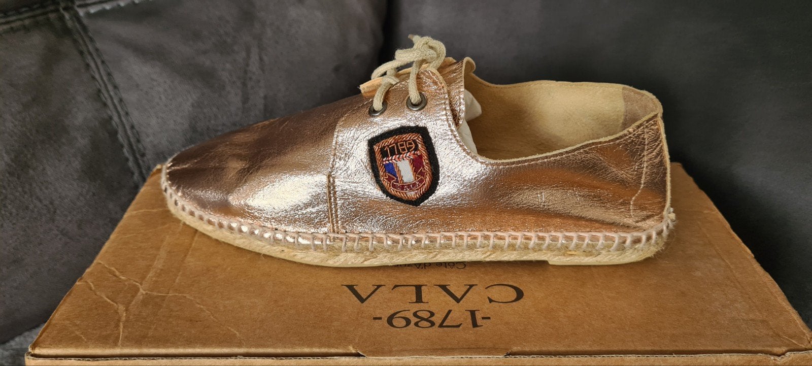 Espadrilles à lacets "1789 Cala" pointure 38, Kleding | Dames, Schoenen, Nieuw, Espadrilles, Overige kleuren, Ophalen