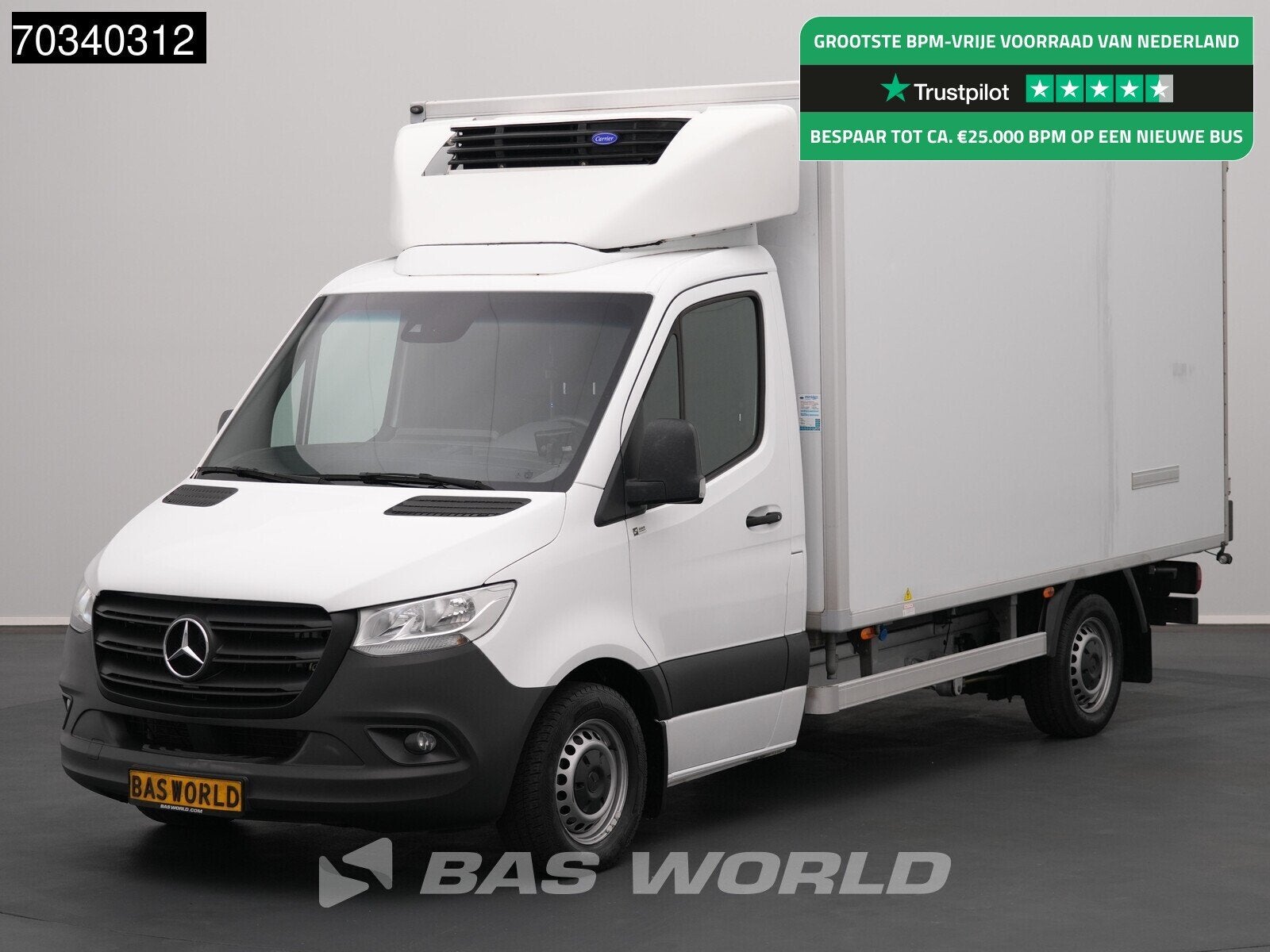 Mercedes Sprinter 315 CDI Automaat Koelwagen Multitemp 230v, Achat, Entreprise, 3 places, Volant multifonction