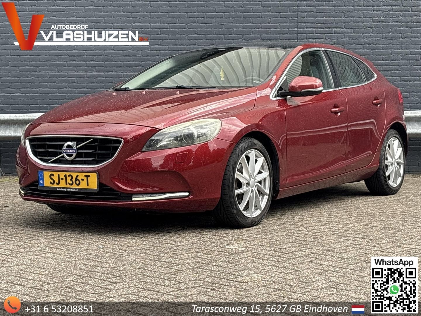 Volvo V40 1.6 D2 Summum | Pano | Leder | Climate | Cruise |, Auto's, Volvo, Start-stop-systeem, V40, 94 g/km, Te koop