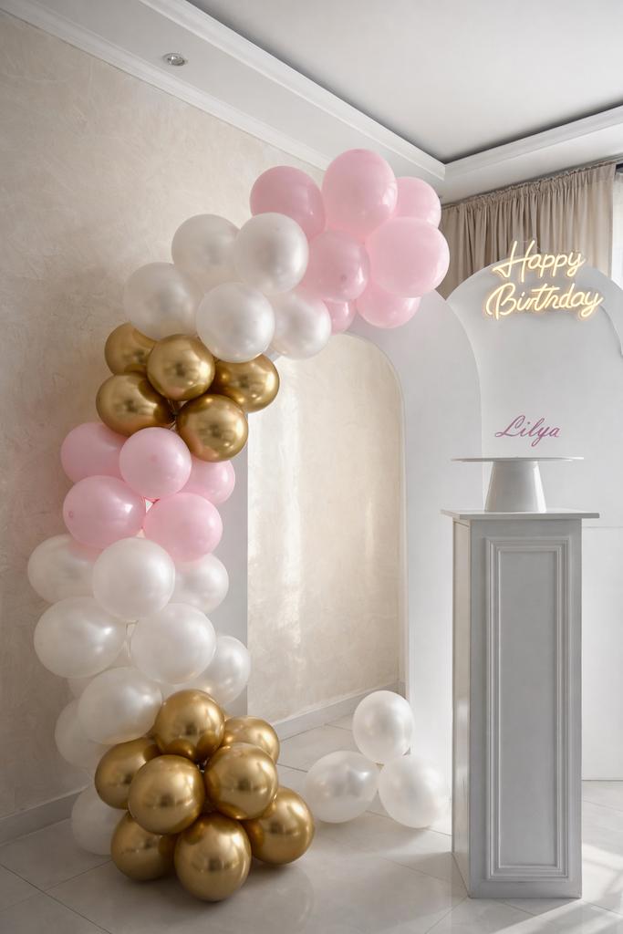 Décoration anniversaire sur mesure - bakdrop, arche ballon, Hobby & Loisirs créatifs, Enlèvement