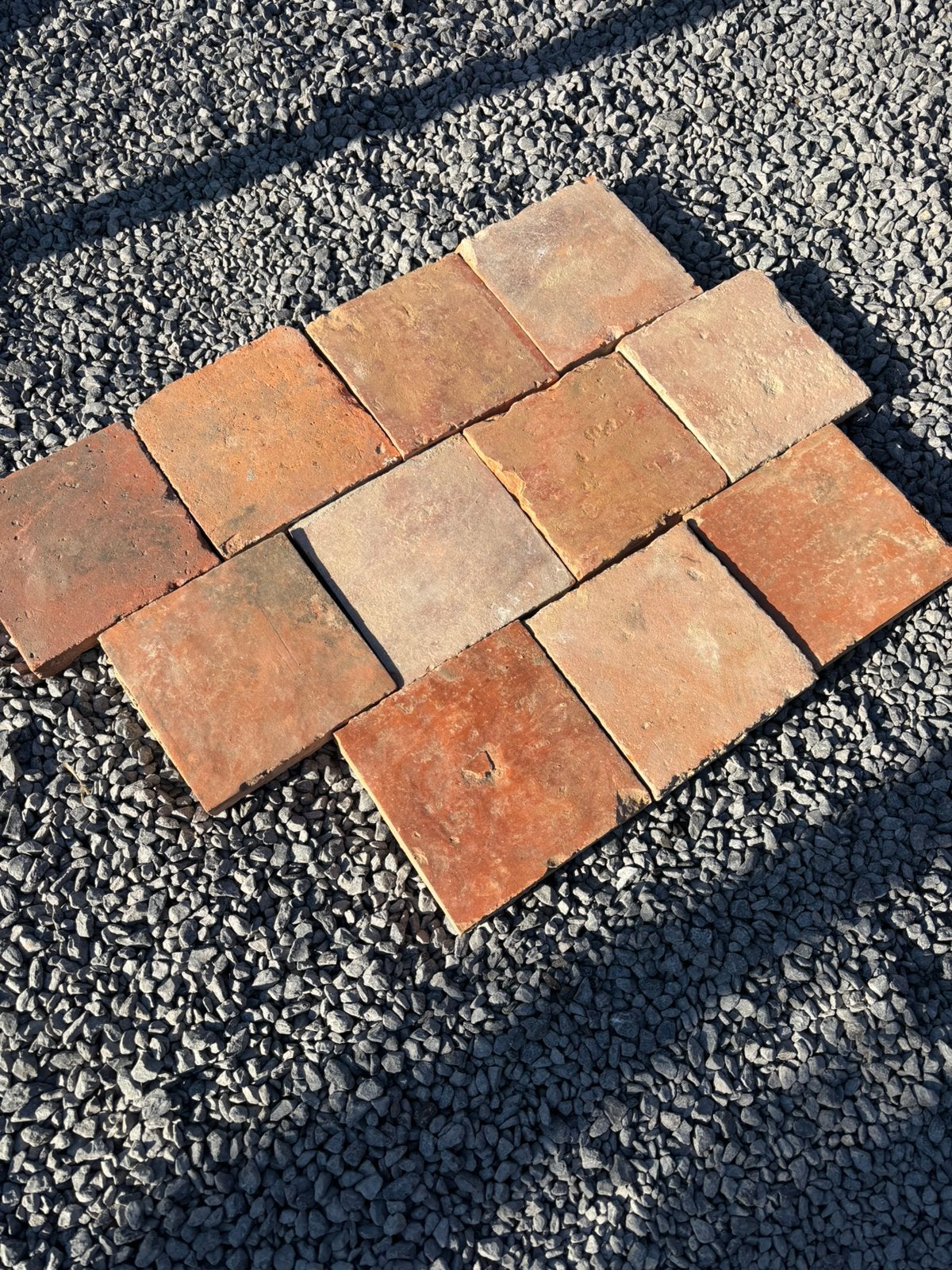 Antieke terracotta tegels. Voor info BELLEN 0474220705, Antiek en Kunst, Ophalen