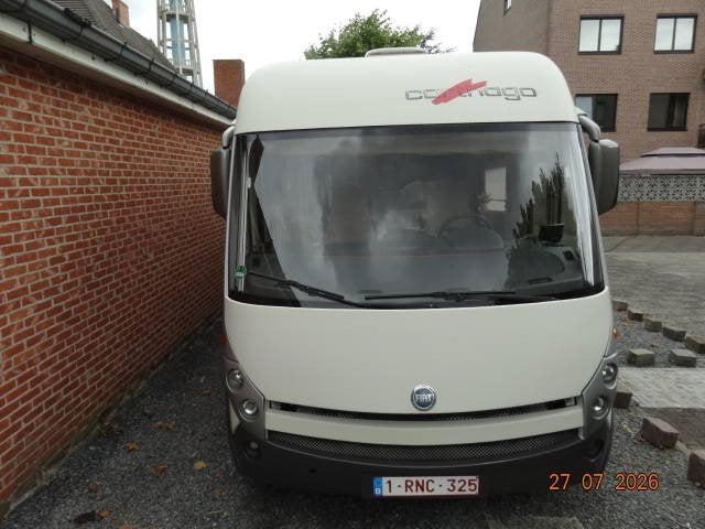 mobilhome Carthago, Caravanes & Camping, Camping-cars, Jusqu'à 4, Toilette à cassette, Boîte manuelle, Alarme