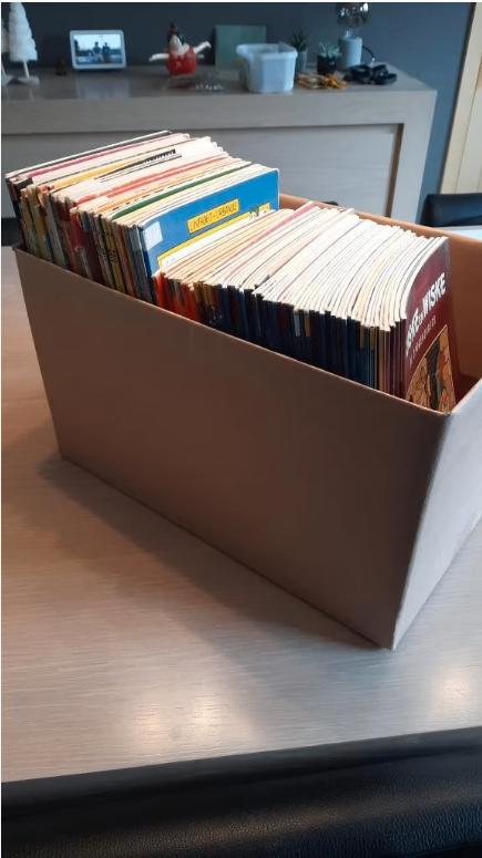 Doos met verschillende stripverhalen / strips, Plusieurs BD, Enlèvement, Utilisé