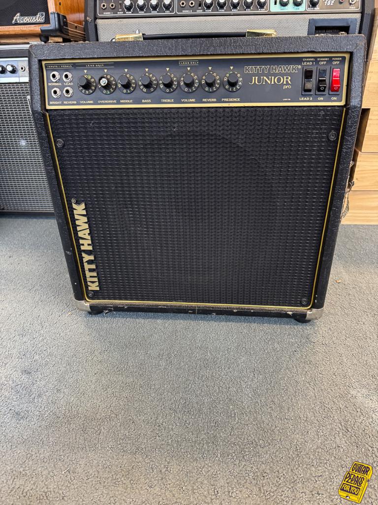 Ensemble KITTY HAWK JUNIOR PRO des années 1980, Enlèvement ou Envoi, Utilisé, Guitare, Moins de 50 watts