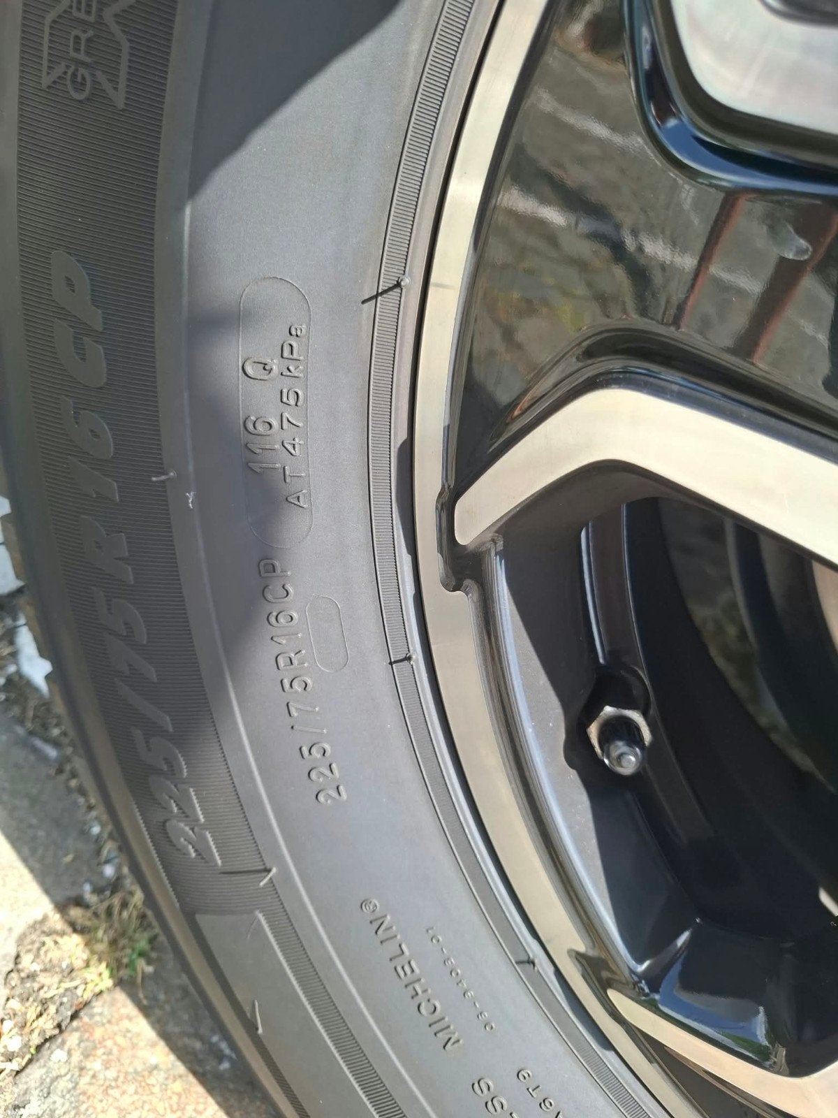 4 banden te koop merk Michelin, 225/16 M/S, 30000km, r, Ophalen, Band(en)