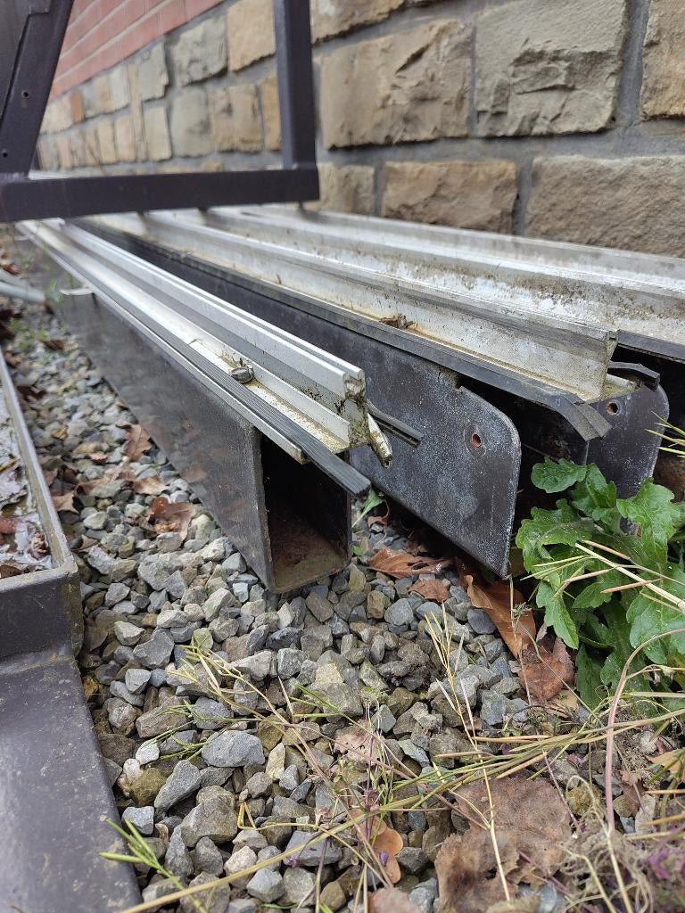 Metalen kokerprofielen, Doe-het-zelf en Bouw, Ophalen, Gebruikt, IJzer