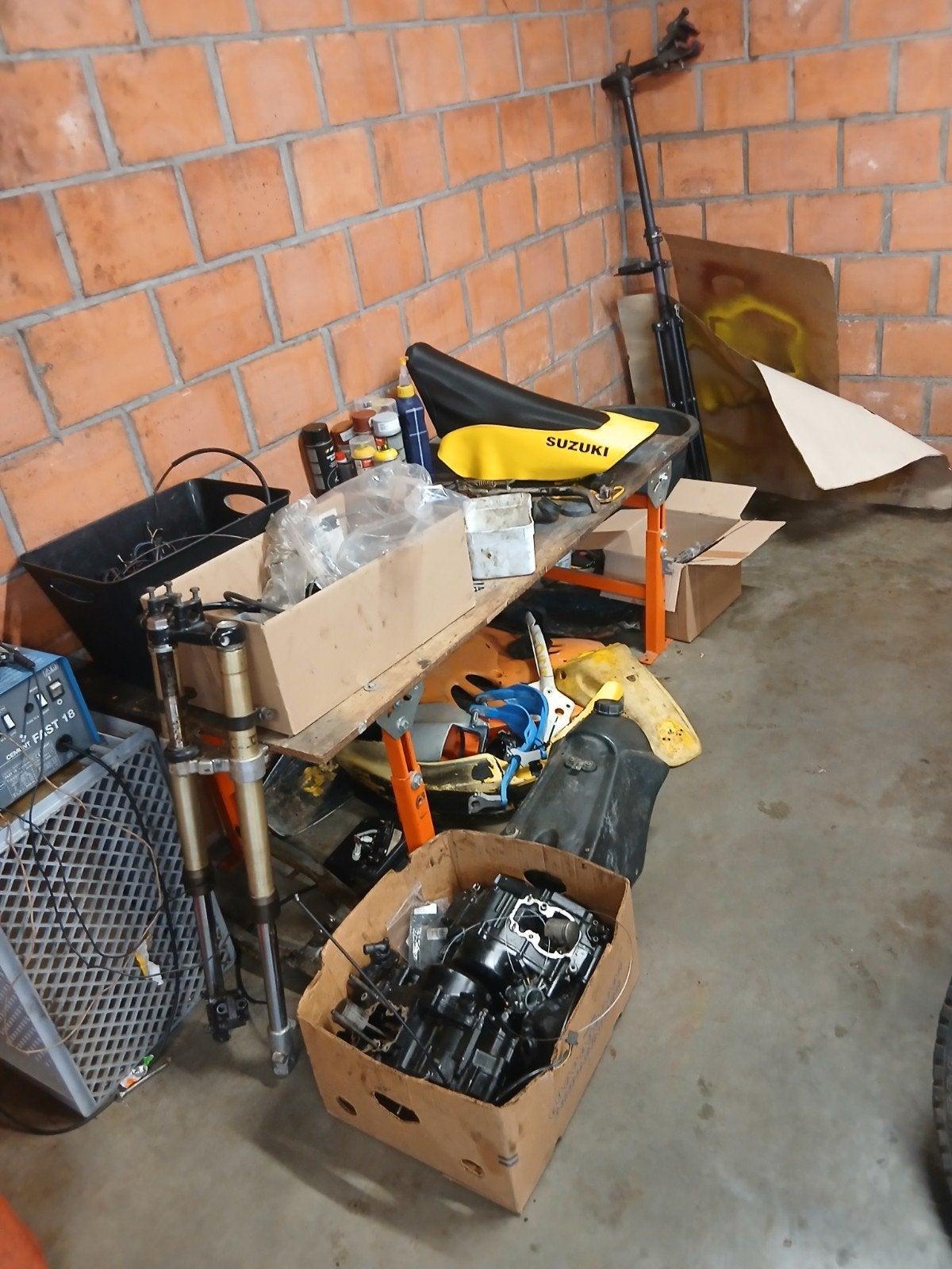 Suzuki rmx en smx  50  onderdelen, Motoren, Ophalen
