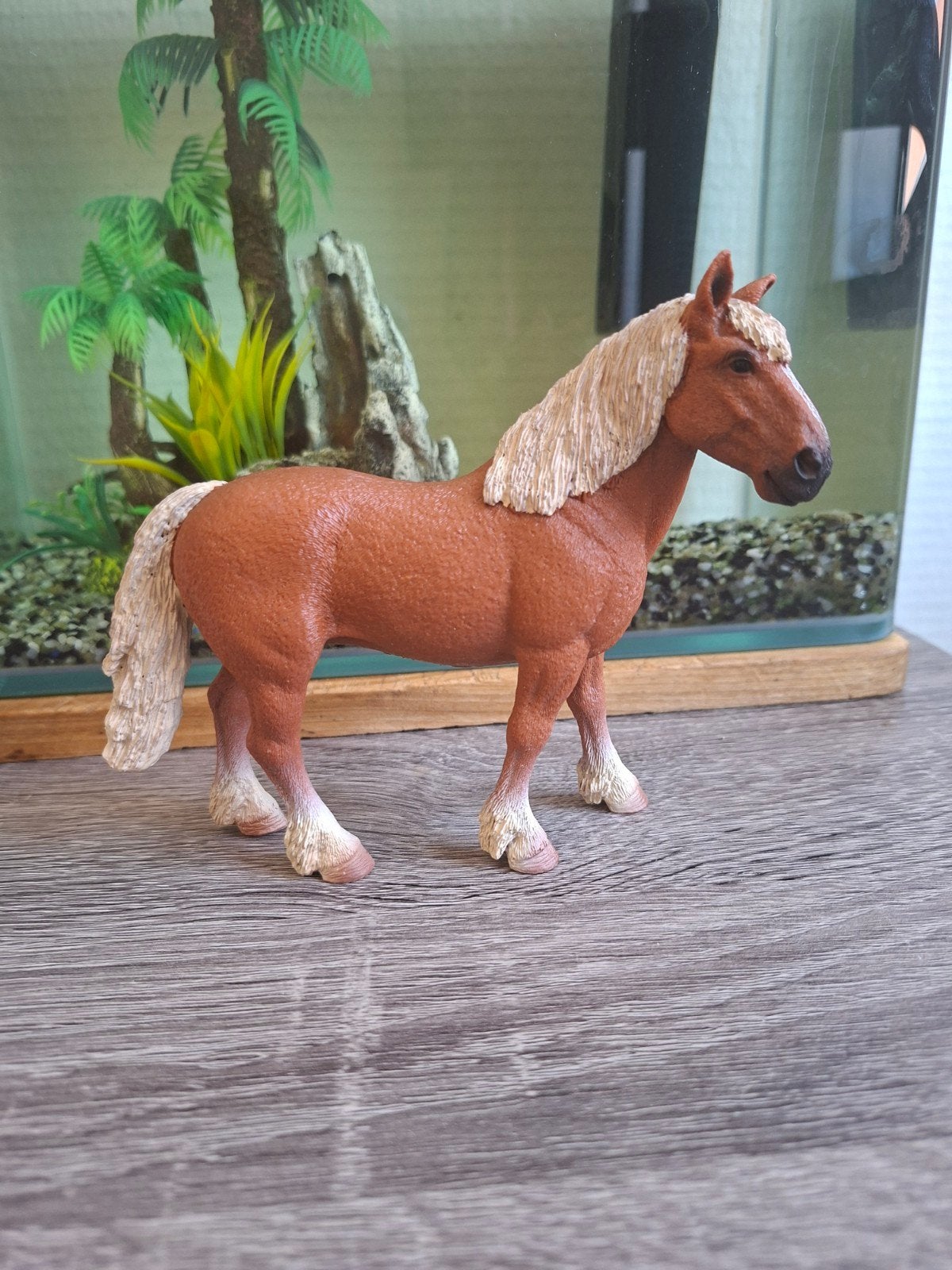 Schleich figurine jument de trait, Neuf, Statue ou Figurine