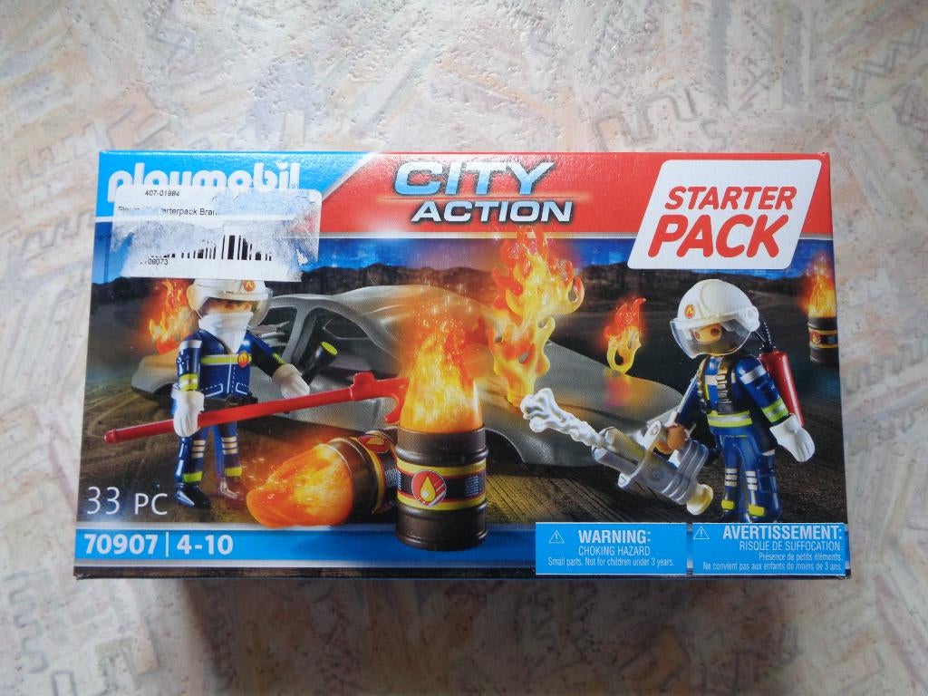 PLAYMOBIL City Action brandweeroefeningen - 70907, Ophalen of Verzenden, Nieuw, Complete set