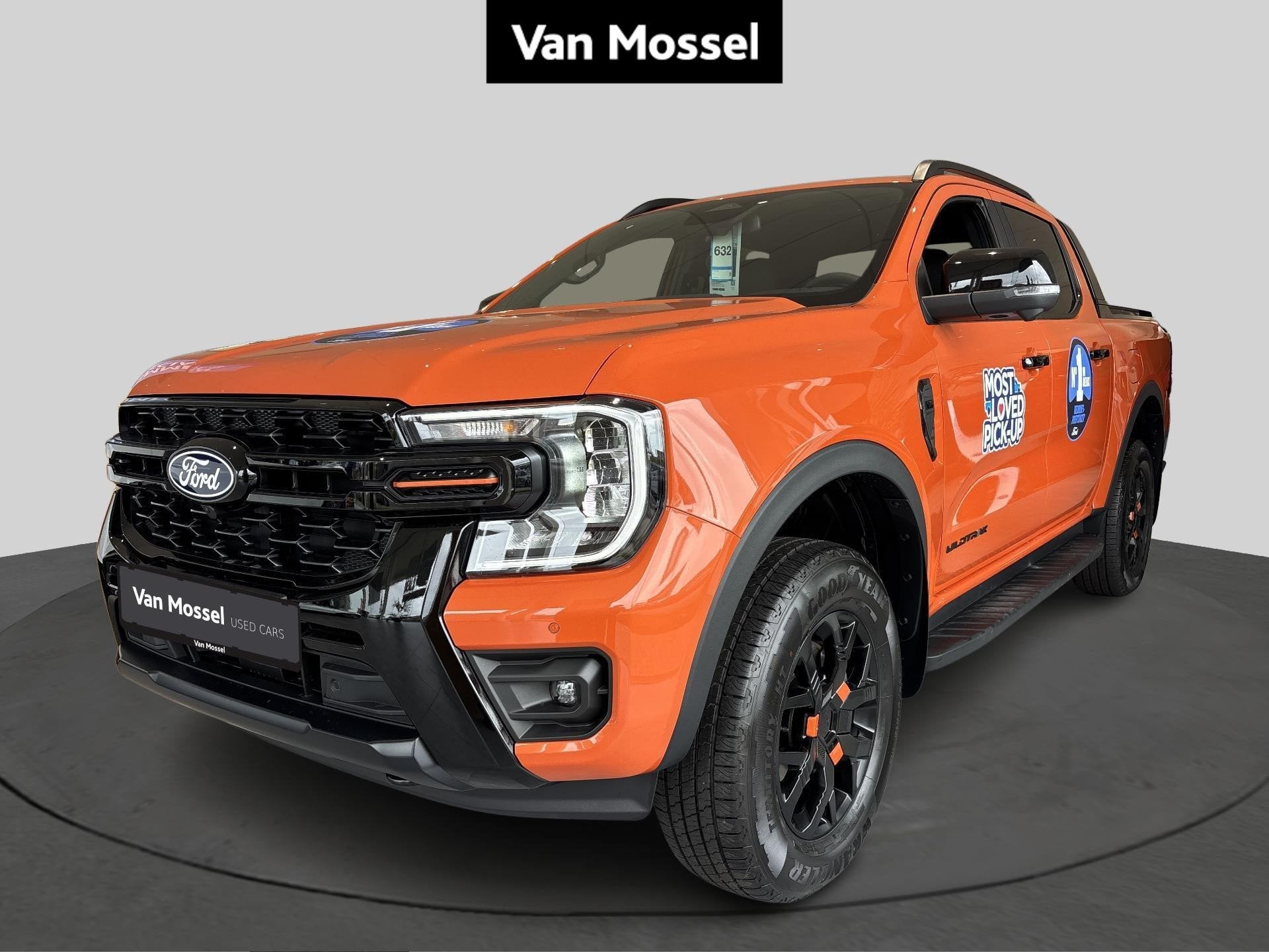 Ford Ranger 3.0TDCi 177kW Aut. 4x4 D-Cab Wildtrak, Auto's, Automaat, 4 deurs, Stof, 241 pk
