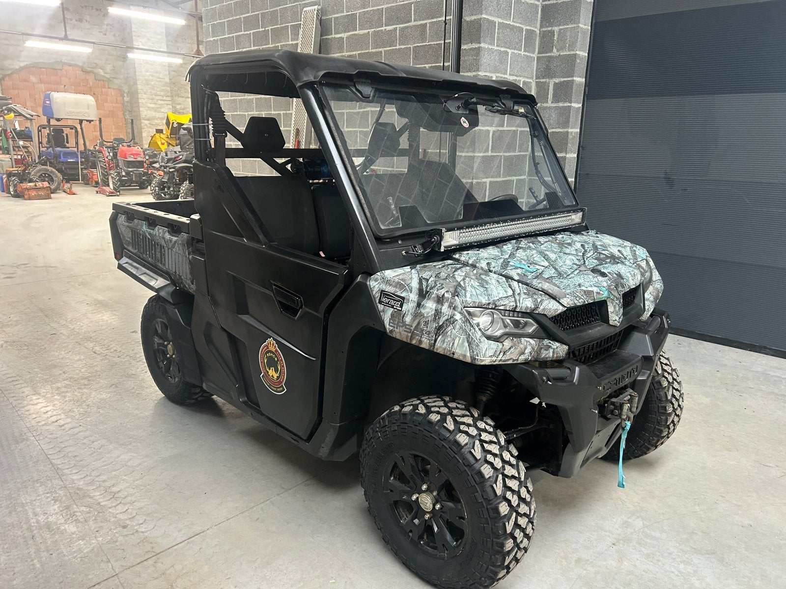 CFMOTO UFORCE 1000 BUGGY UIT 2020, Motoren, 2 cilinders, 1000 cc, 11 kW of minder