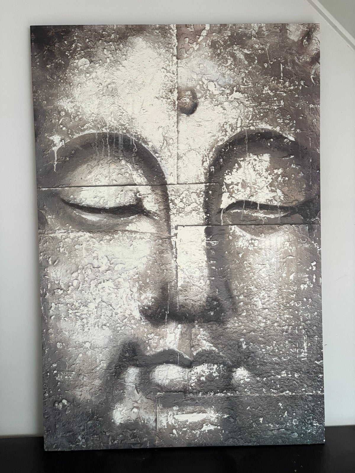 Buddha schilderij 62x92cm, Ophalen, Zo goed als nieuw