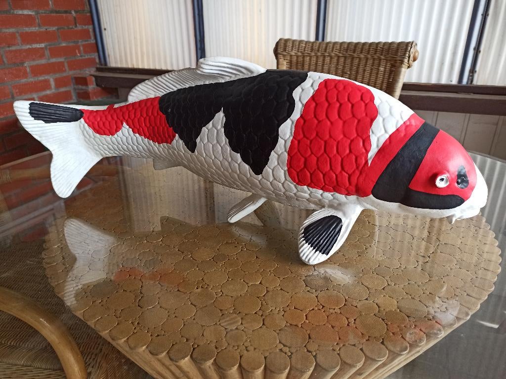 Koi vis, Tuin en Terras, Tuinbeelden, Ophalen, Nieuw, Kunststof, Dierenbeeld