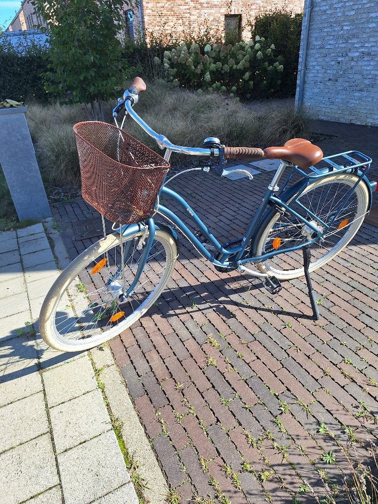 Donkerblauwe damesfiets classic 540, Fietsen en Brommers, Ophalen, Zo goed als nieuw, Overige merken