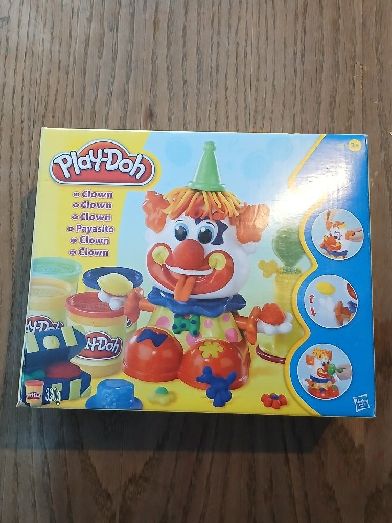 Vintage Play-Doh Clown Speelset - Compleet in Doos, Enlèvement ou Envoi, Utilisé