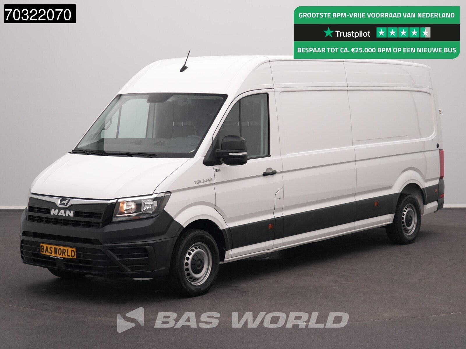MAN TGE 3.140 L4H3 Airco Cruise Camera Parkeersensoren Euro6, Achat, Entreprise, 3 places, Diesel