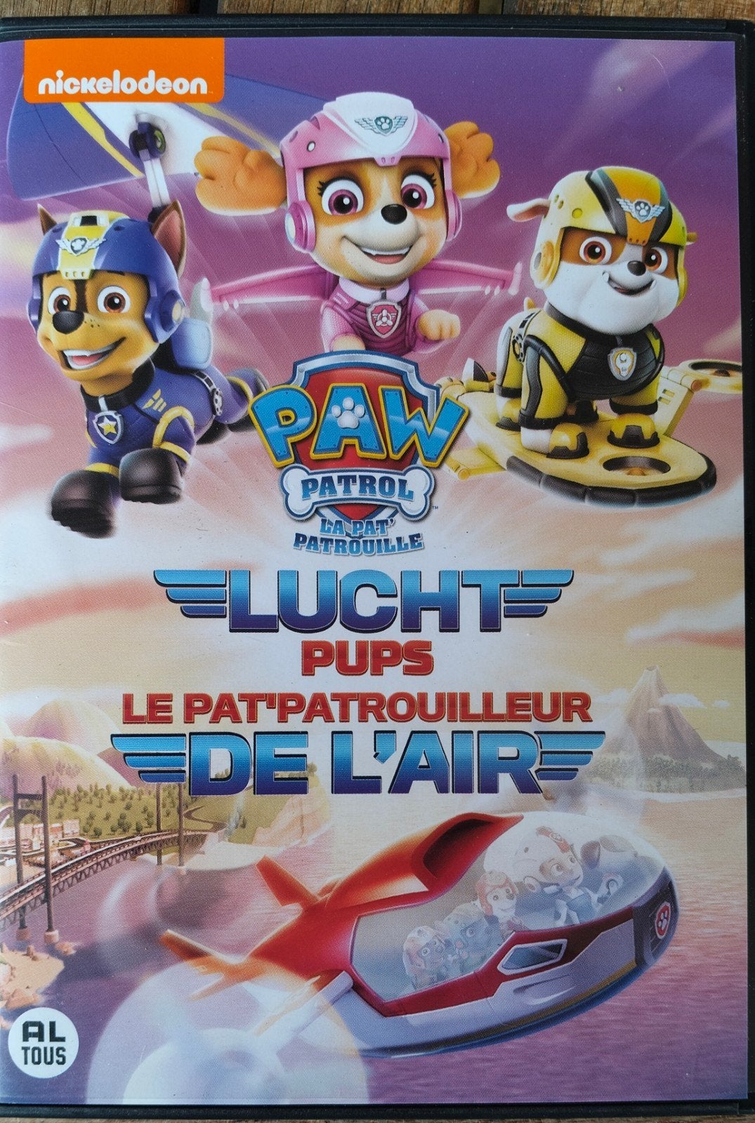 Paw Patrol - Lucht Pups, Cd's en Dvd's, Ophalen of Verzenden