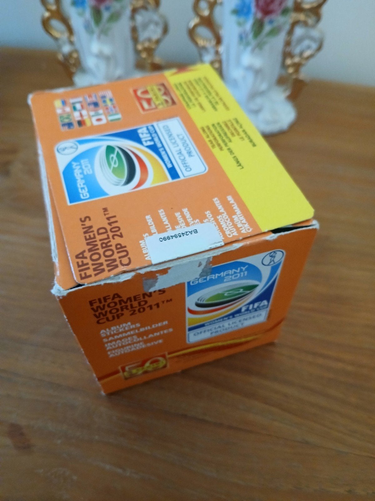 Panini Box leeg Dames 2011, Ophalen of Verzenden, Gebruikt, Plaatje