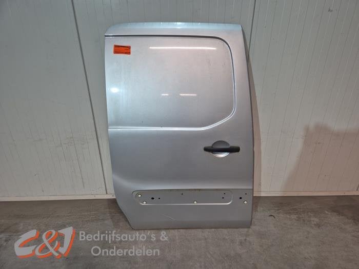 Porte coulissante droite d'un Peugeot Partner, -, 3 mois de garantie, Utilisé, Porte