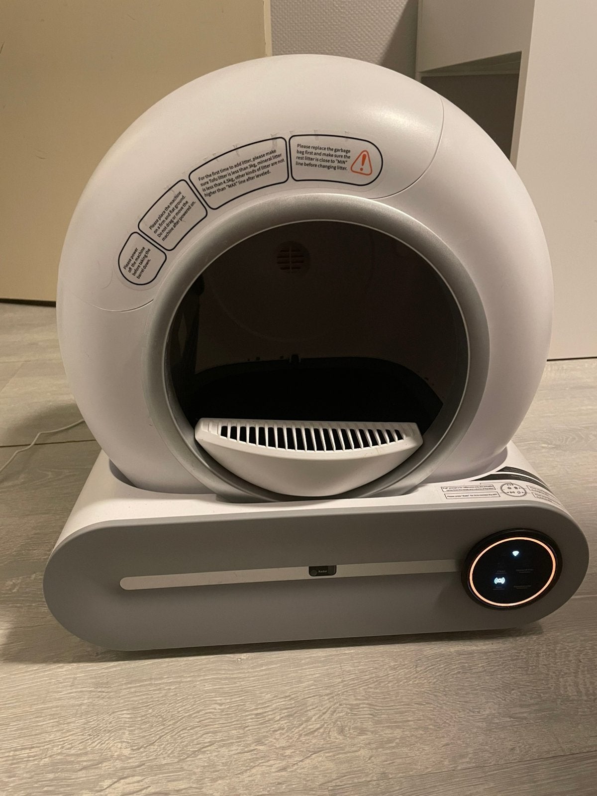Automatisch zelfreinigende kattenbak, Dieren en Toebehoren, Ophalen, Zelfreinigend, Gebruikt