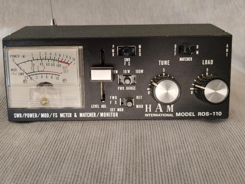 SWR-meter Ham International ROS-110, Telecommunicatie, Zenders en Ontvangers, Zo goed als nieuw, Ophalen of Verzenden