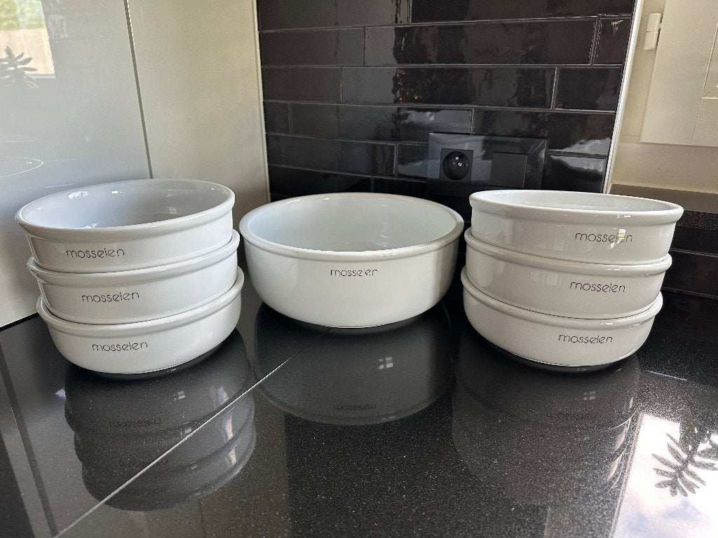 Mosselservies, Huis en Inrichting, Keuken | Servies, Ophalen, Nieuw, Schaal of Schalen, Modern