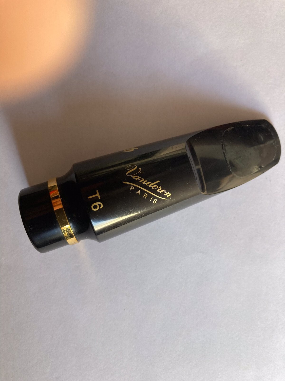 Bec saxophone tenor Vandoren  T6, Musique & Instruments, Instruments | Accessoires, Enlèvement, Comme neuf, Saxophone
