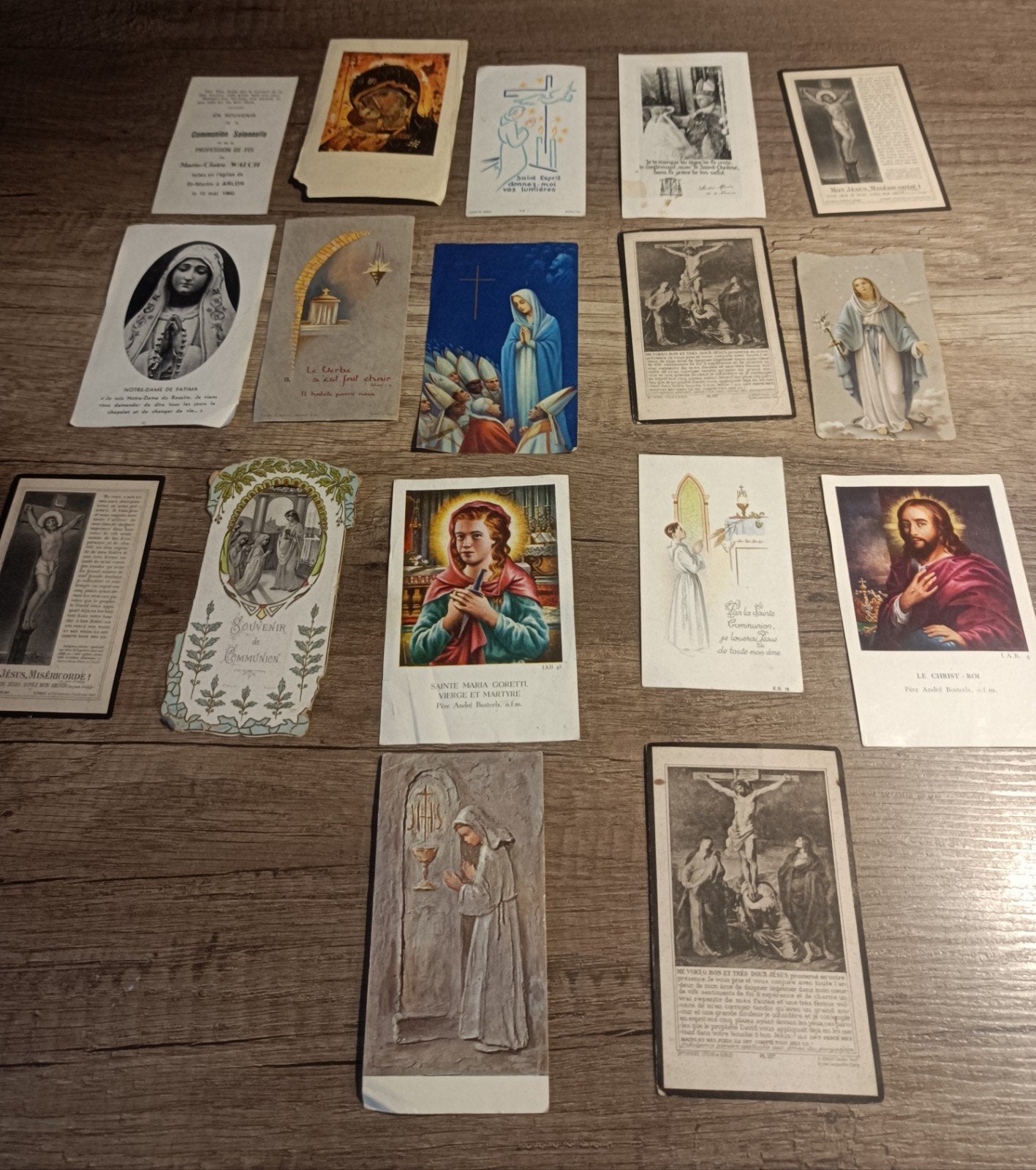faire part de communion anciens, Collections, Enlèvement ou Envoi