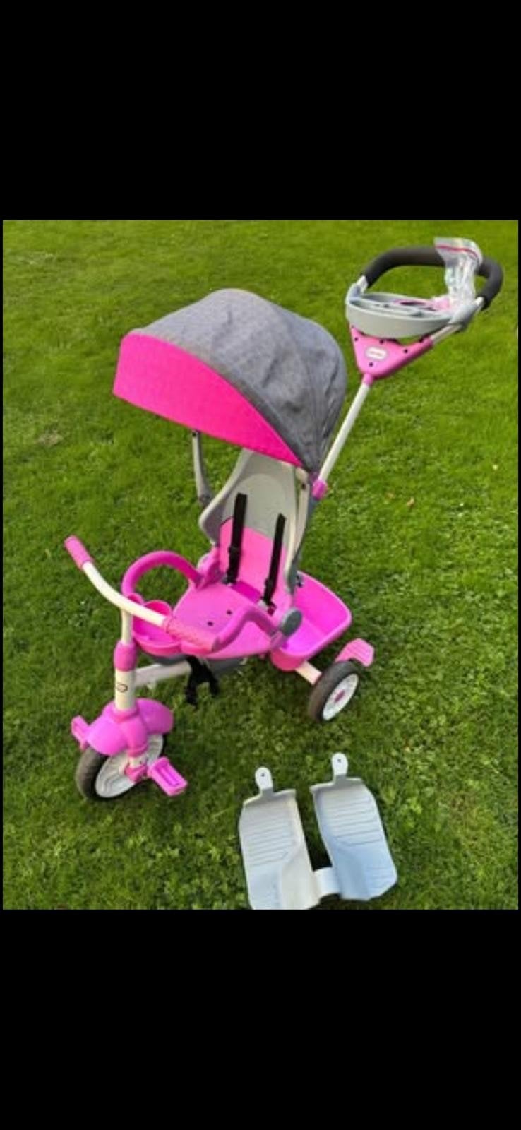 4 in 1 driewieler little tikes, Fietsen en Brommers, Ophalen, Duwstang