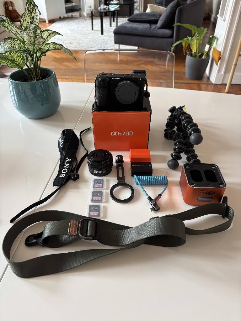KIT SONY A6700, Audio, Tv en Foto, Ophalen, Zo goed als nieuw, Sony