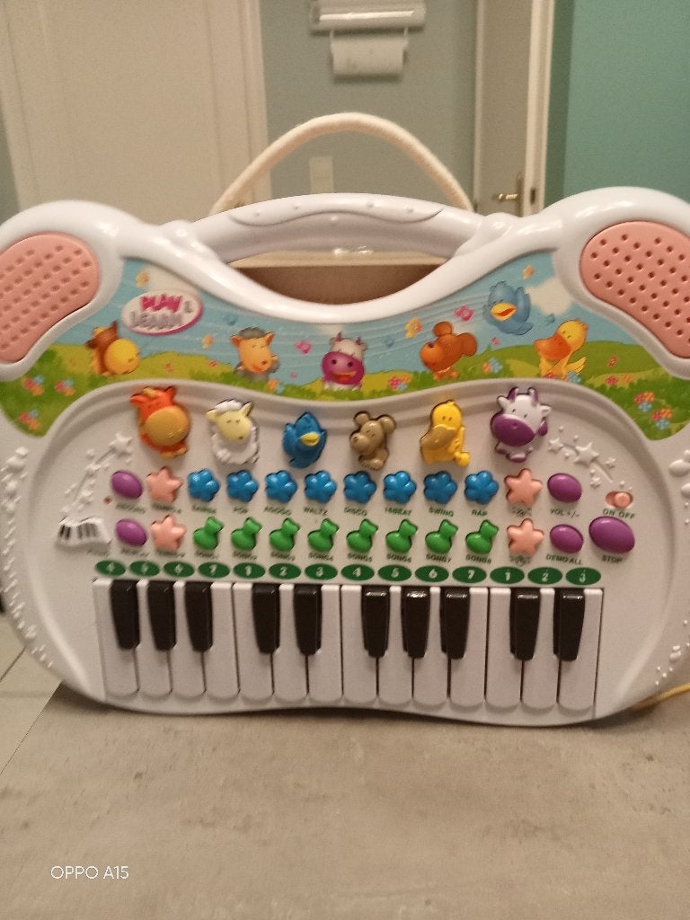 speelgoed piano, Ophalen, Zo goed als nieuw