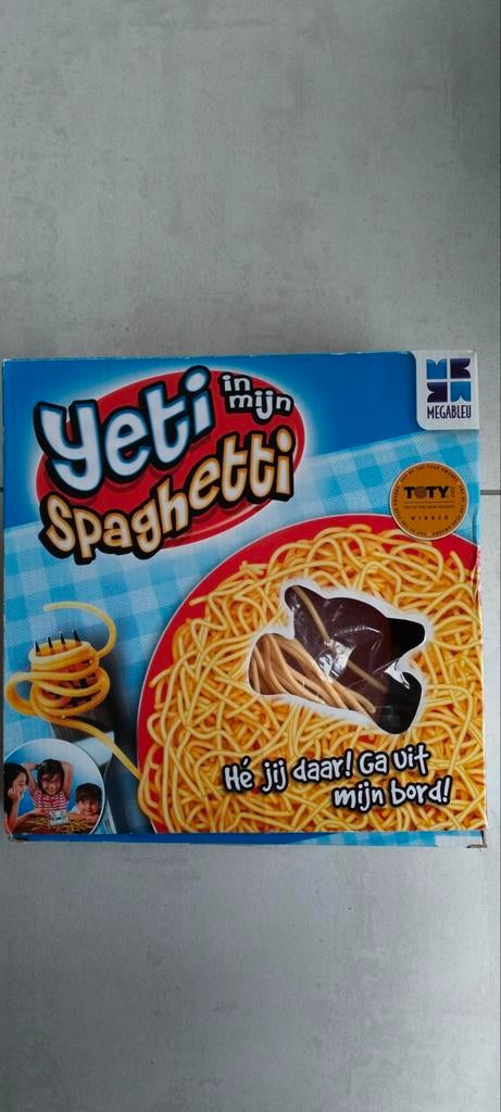 Gezelschapsspel Yeti in mijn spaghetti Megableu, Hobby en Vrije tijd, Ophalen