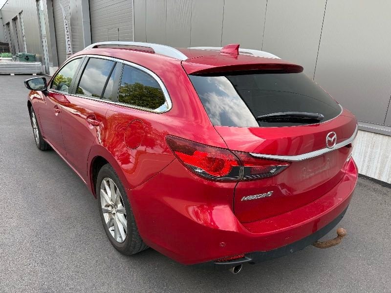MAZDA 6 WAGON 2.2 SKYACTIV-D 150 DIESEL 02/15, Autos, Mazda, Rouge, Achat, Entreprise, Boîte manuelle