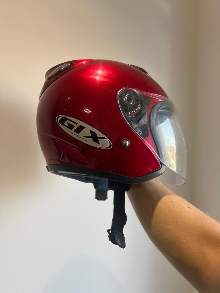 Brommerhelm, Fietsen en Brommers, Ophalen, Gebruikt, Medium