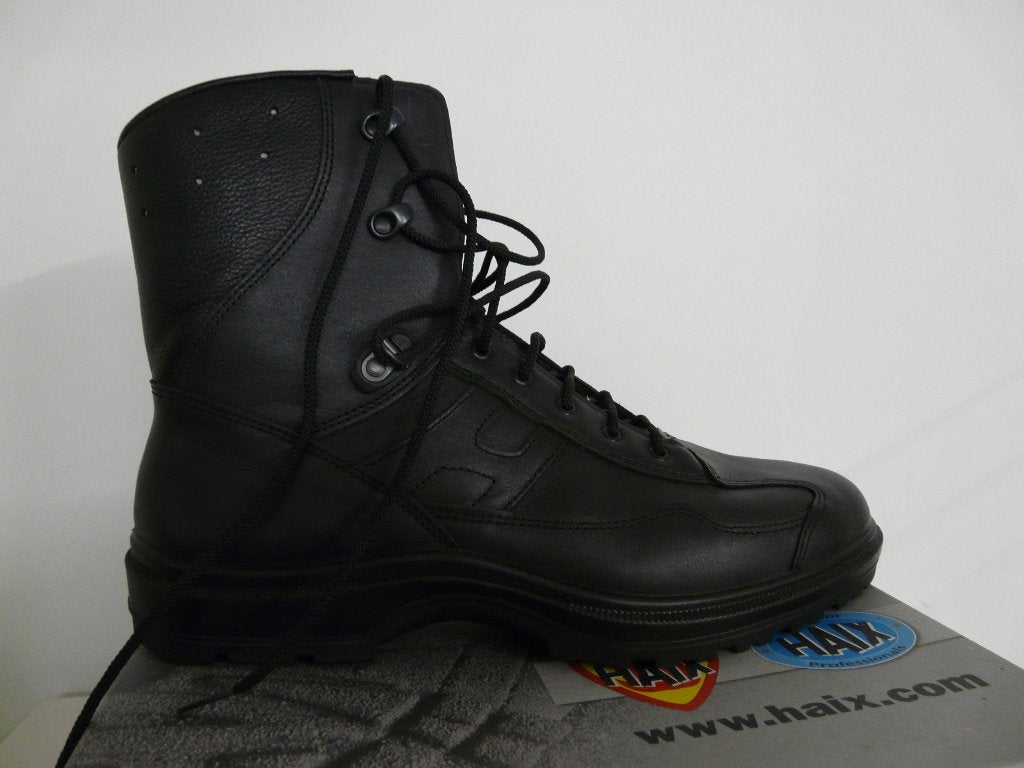 bottines tactiques hautes HAIX, cuir noir, pointure 44(9 US), Neuf, HAIX, Enlèvement ou Envoi, Chaussures de travail