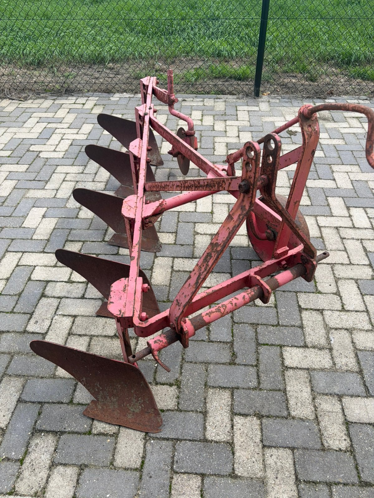 5 schaar ploeg stoppelploeg rond gaande ploeg, Ophalen