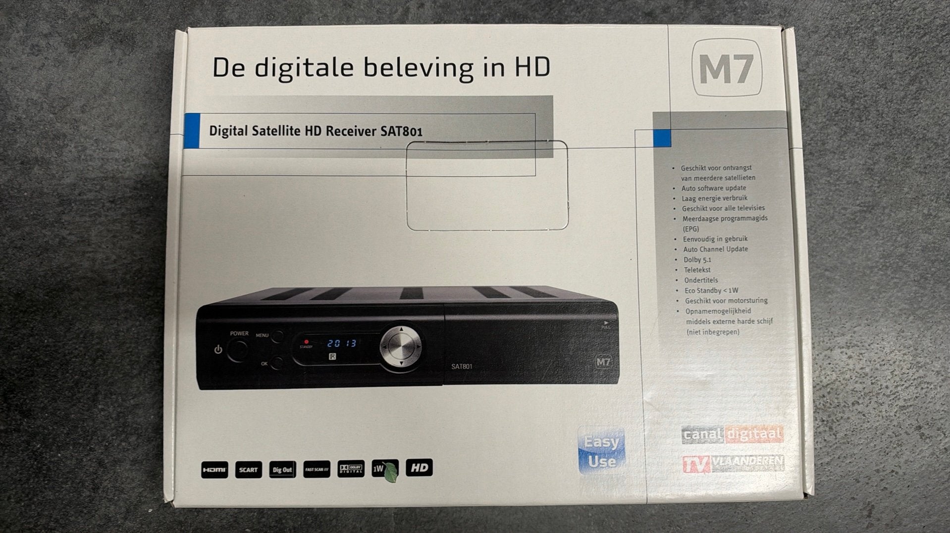 Telesat HD SAT801, Audio, Tv en Foto, Ophalen of Verzenden, Zo goed als nieuw