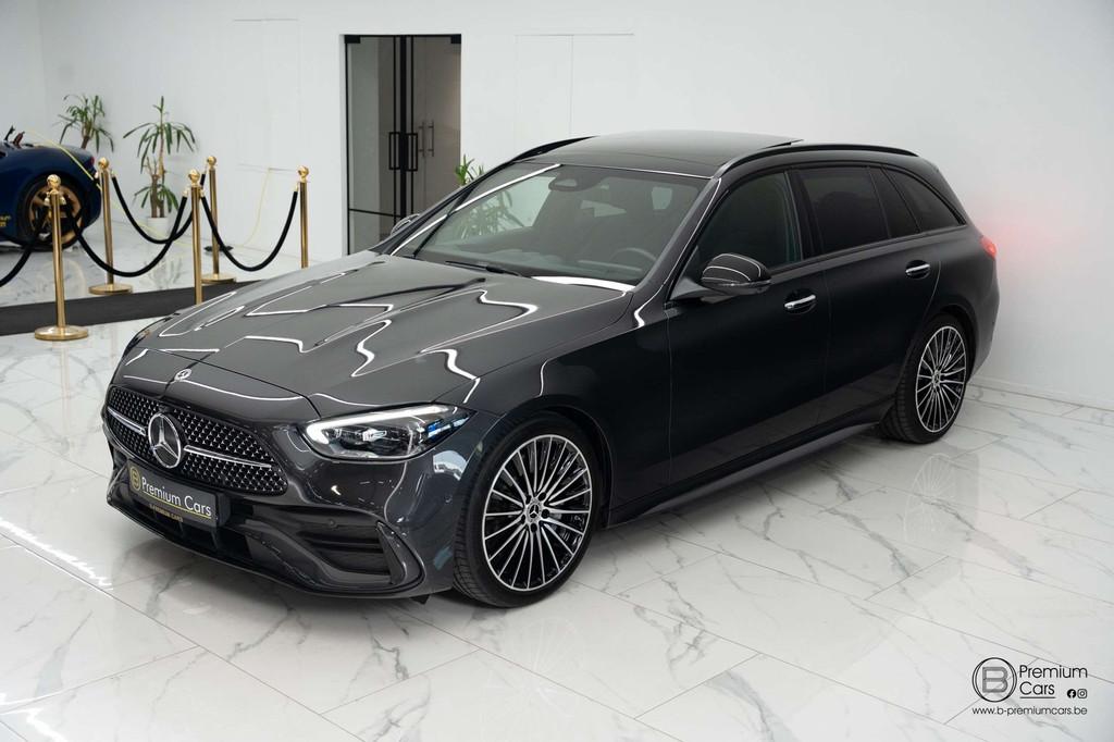 Mercedes-Benz C 180 I break AMG! Full, Sfeer, Pano, Memory,, Auto's, Mercedes-Benz, Gebruikt, 4 cilinders, Sound system, Bedrijf