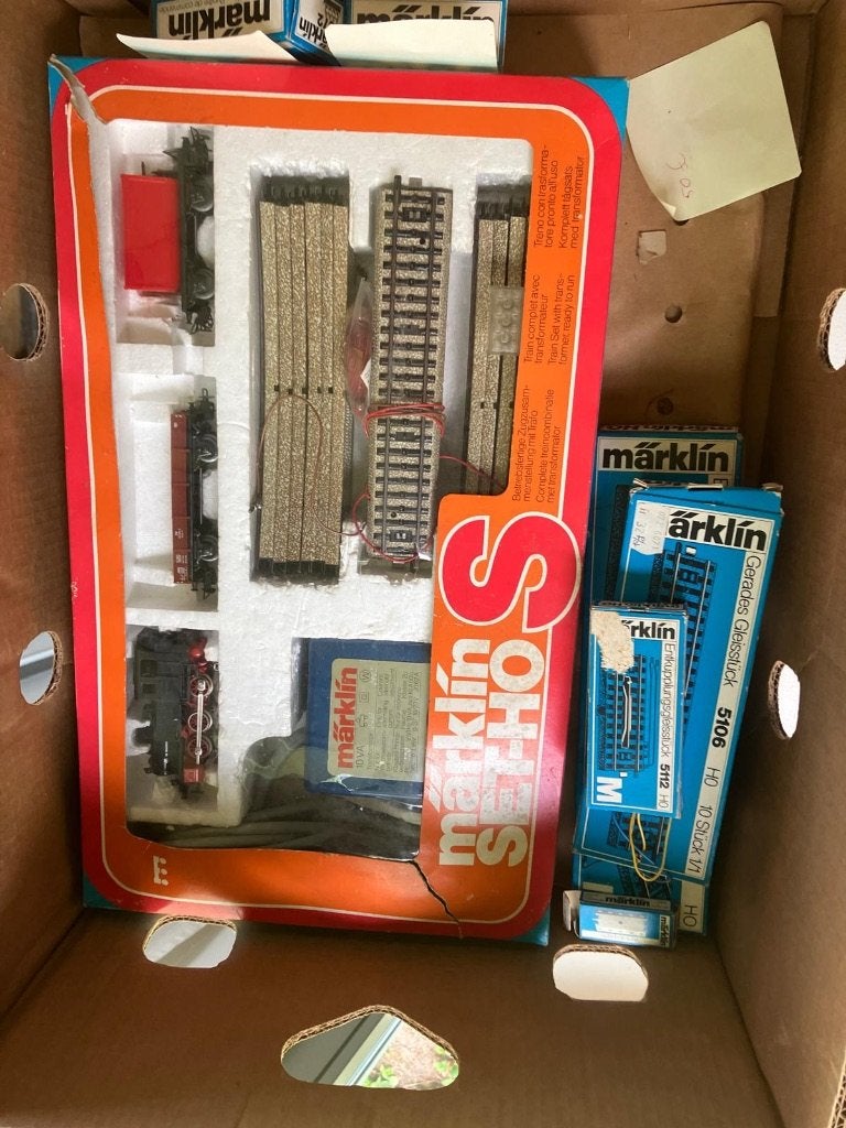 uitgebreide Märklin set, Ophalen, Zo goed als nieuw, 6 jaar of ouder