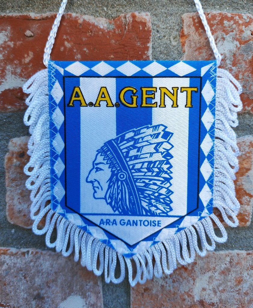 1980-90s vaantje wimpel vlagje aa gent voetbal, Divers, Enlèvement ou Envoi, Comme neuf