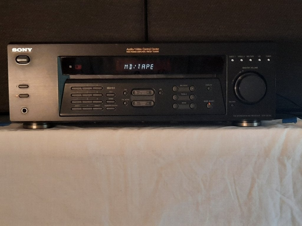 Sony RDS Receiver STR DE185, Ophalen of Verzenden, Zo goed als nieuw, 60 tot 120 watt, Sony
