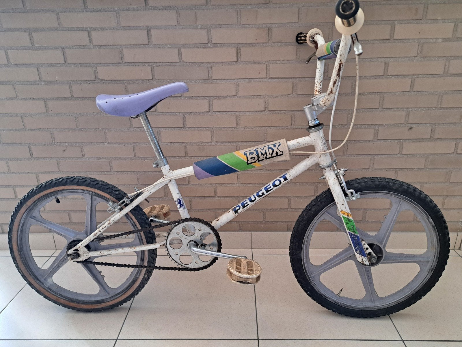 Old school bmx peugeot., Enlèvement
