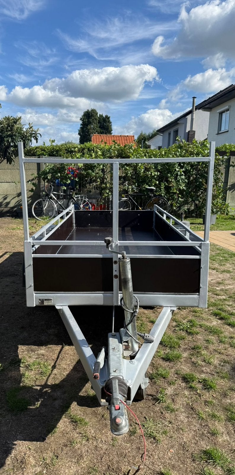 Grote aanhangwagen/remork, Auto diversen, Ophalen, Zo goed als nieuw