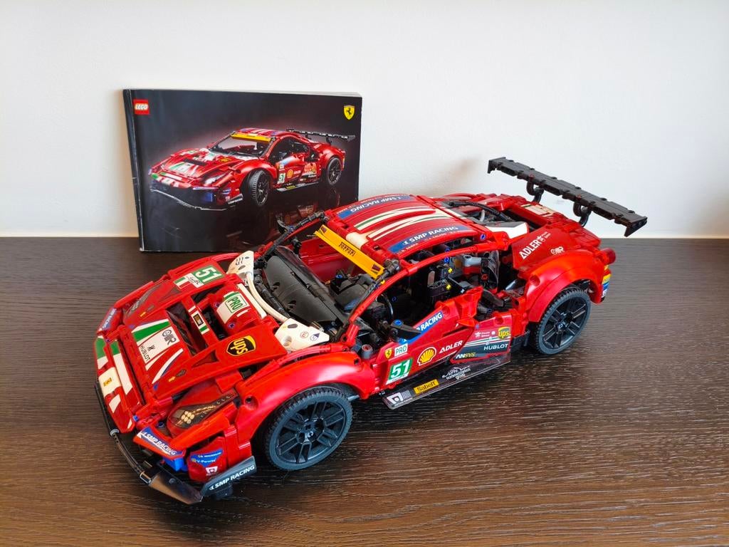Ferrari 488 GTE number 51, Ophalen