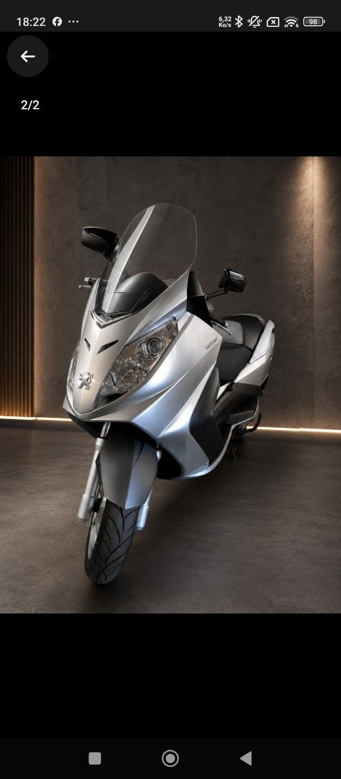 scooter maxi scooter Peugeot satelis 125, Ophalen